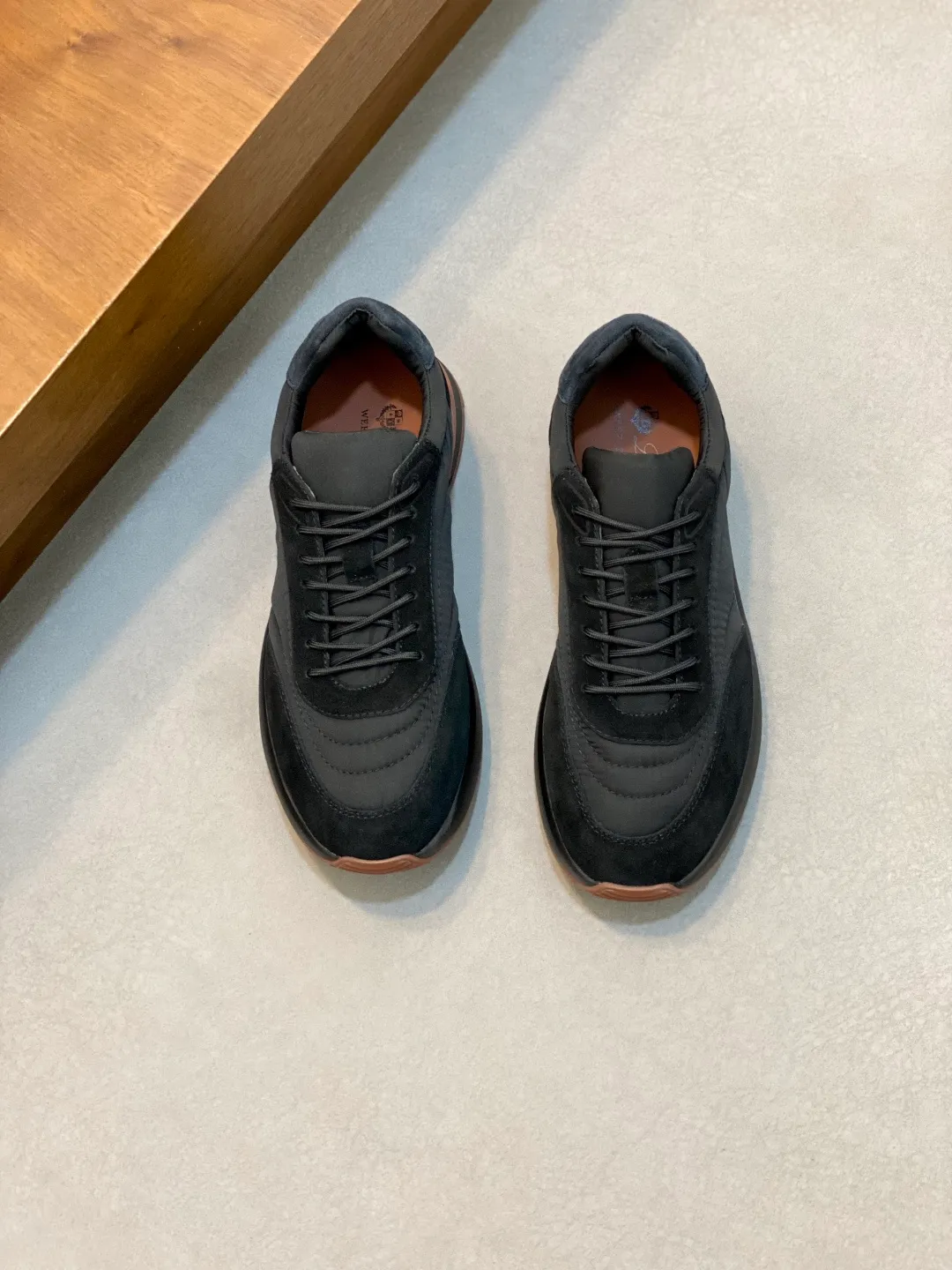 💰740 Loro Piana - Classic casual shoes, men's lace-up casual shoes and sneakers, high-quality lightweight and comfortable fabrics, suitable for outdoor leisure, the color scheme is young and energetic, and it looks great with sportswear or casual suits! Code number: 39-44 (38, 45, 46, can be customized